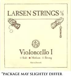 Larsen up to 16.5" Viola A String Medium Aluminum/Steel Loop-End